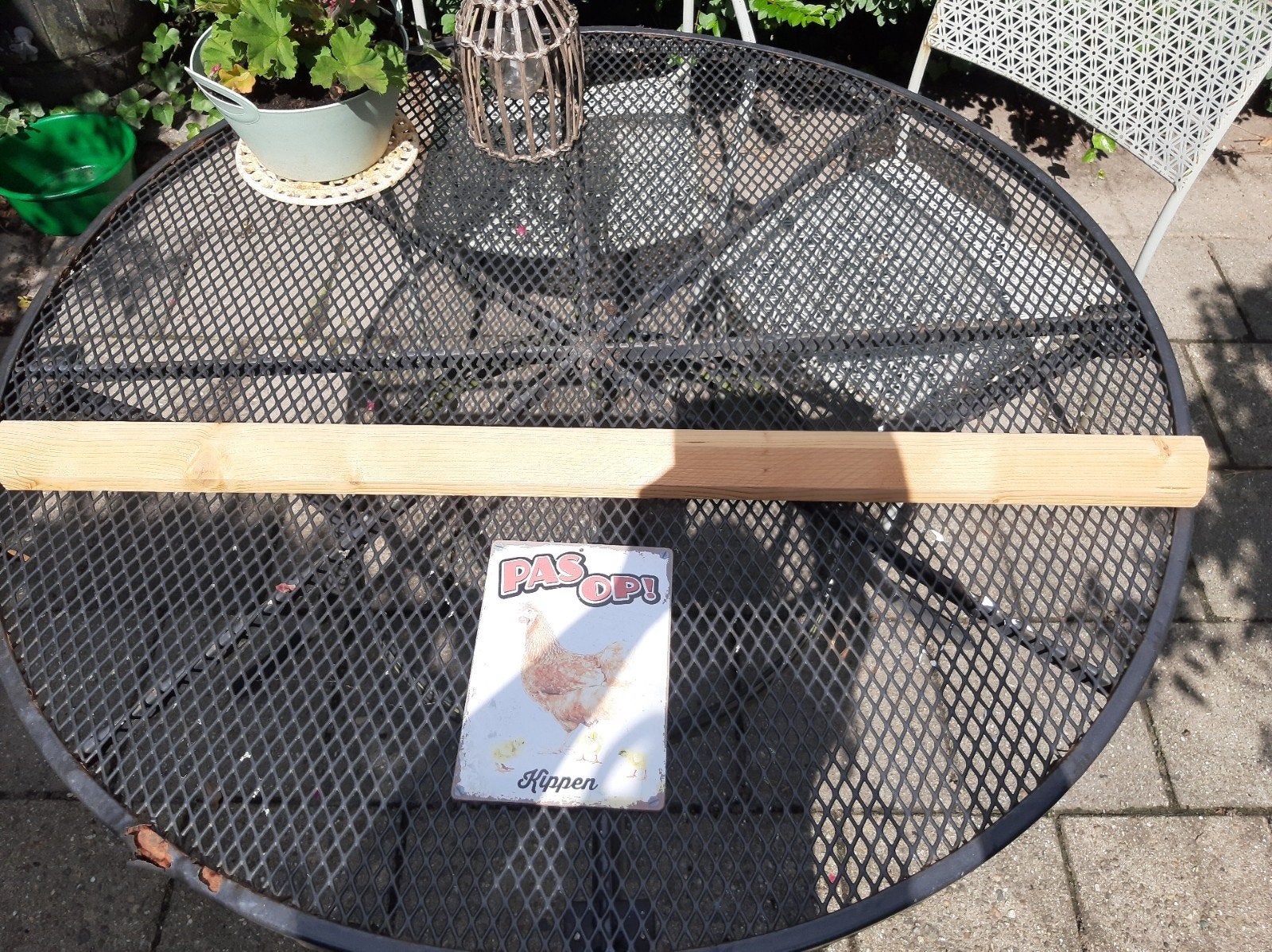 zitstok kippen nieuw 100 cm, Ophalen, Nieuw, Drinken en Voederen