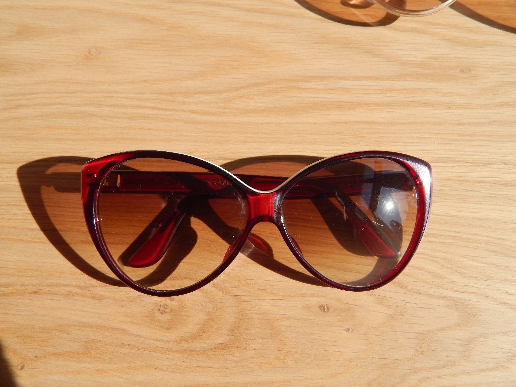 Seventies zonnebril Maxim's Paris, vintage, Verzenden, Gebruikt, Overige merken