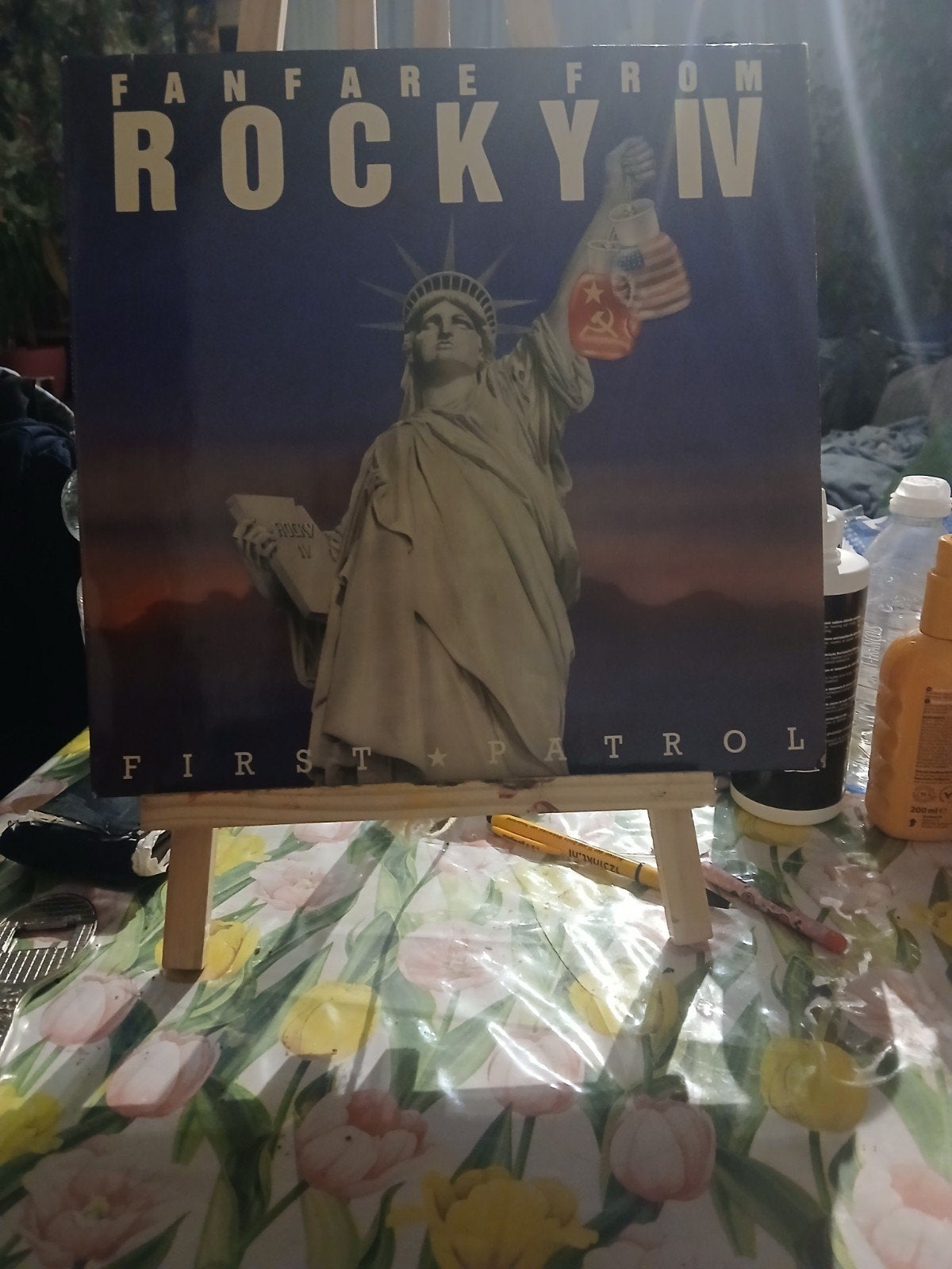 Fanfare From Rocky IV - First Patrolvinyl maxi sinhle, Ophalen of Verzenden, Gebruikt