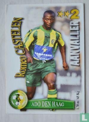 Spelerskaart ADO Den Haag - Romeo Castelen 2003, Ophalen of Verzenden, Zo goed als nieuw, Overige binnenlandse clubs, Spelerskaart