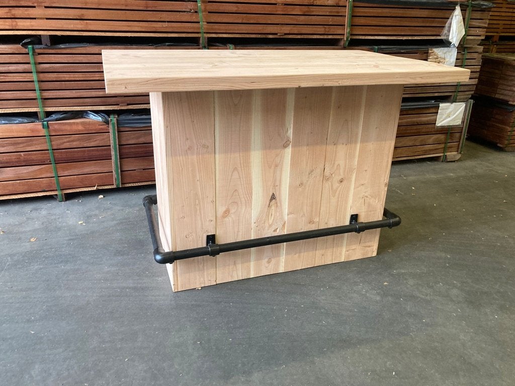 Bar-statafel Douglas hout in 3 maten, Ophalen of Verzenden, Nieuw