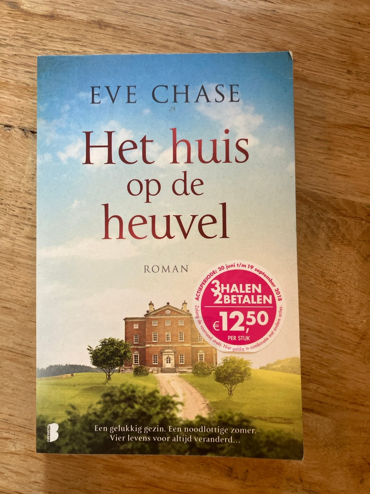 Het huis op de heuvel - Eve Chase (Roman), Boeken, Romans, Gelezen, Nederland, Ophalen of Verzenden