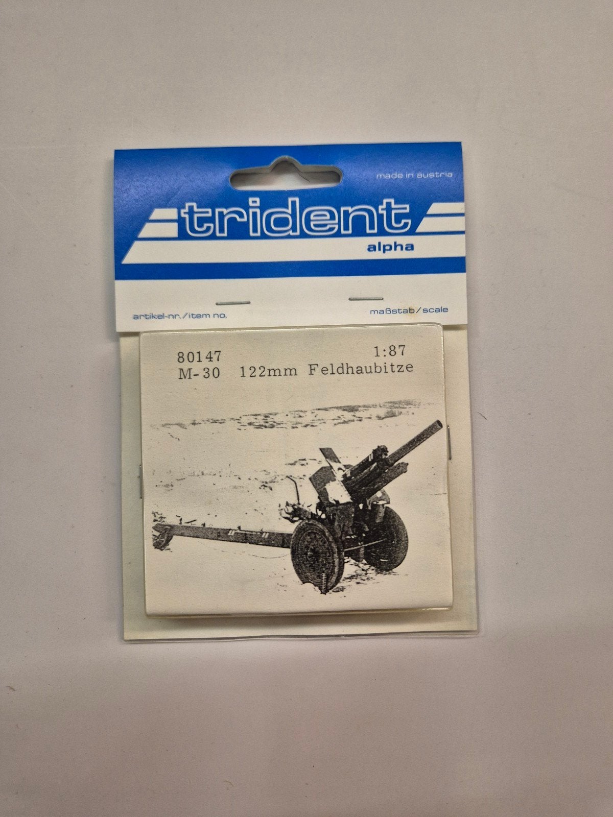 Trisent 80147 Feldhaubitze 122mm 1:87, Ophalen of Verzenden, Nieuw, Overige typen, Overige merken
