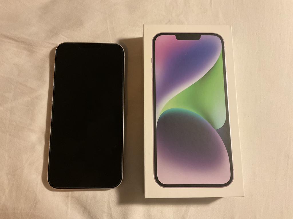 Iphone 14 plus, Telecommunicatie, Mobiele telefoons | Apple iPhone, 128 GB, IPhone 14 Plus, Paars, Ophalen of Verzenden
