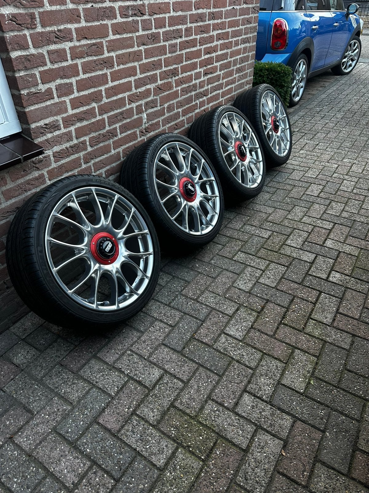 Mooie BBS CK003 5x112 20 inch met centerlocks, Ophalen, 255 mm, Banden en Velgen, Personenwagen