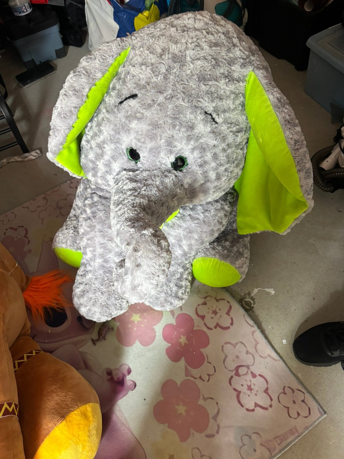 Grote olifant knuffel, Ophalen, Zo goed als nieuw, Olifant
