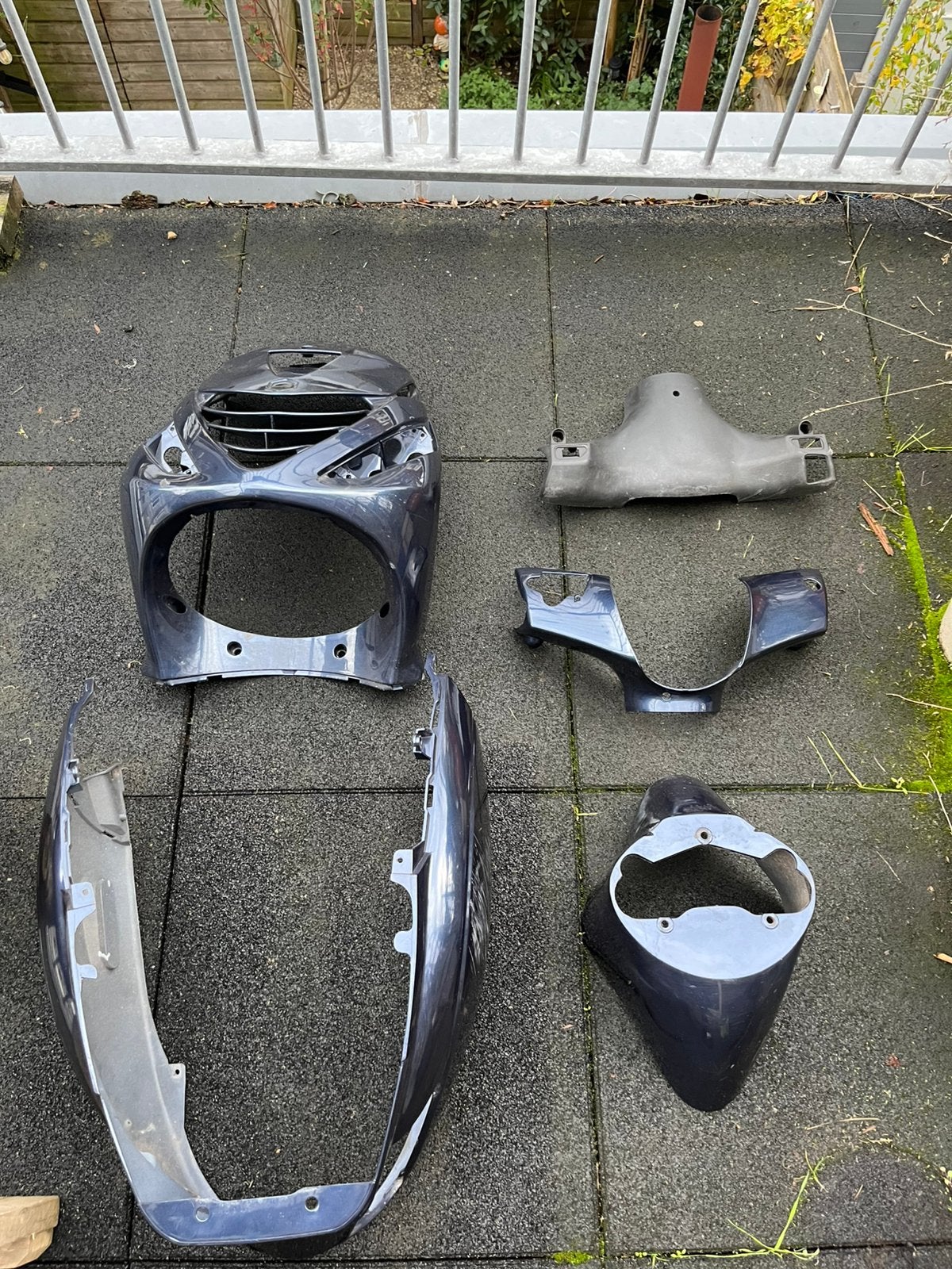 Kappenset piaggio zip -midnight blue-, Ophalen of Verzenden, Gebruikt, Kap, Piaggio