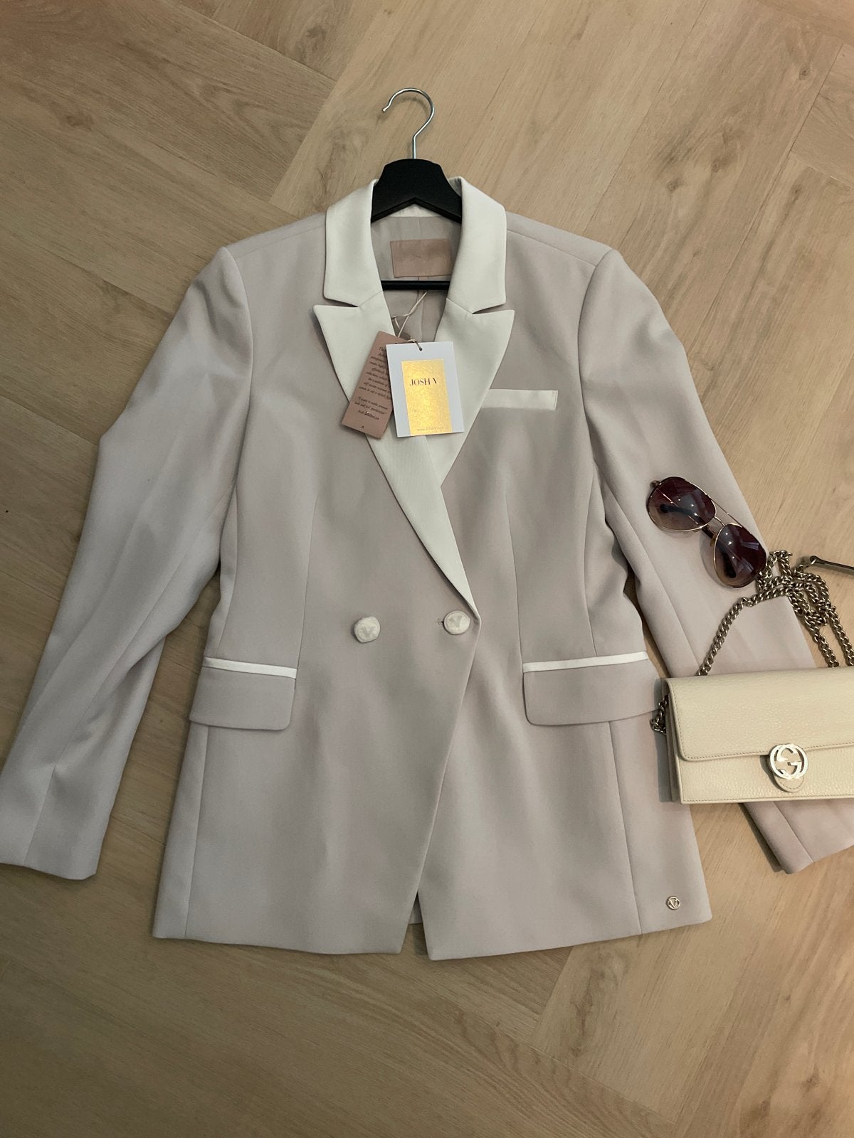 JOSH V Blazer Maat M- Nieuw met kaartjes, Maat 38/40 (M), Verzenden, Beige, Nieuw