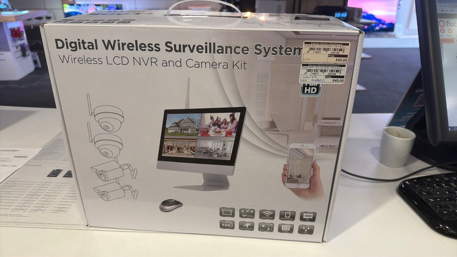 Syren dr l beveiliging C515 nieuw prijs 799 nieuw in doos, Telecommunicatie, Zenders en Ontvangers, Ophalen, Nieuw, Zender en Ontvanger