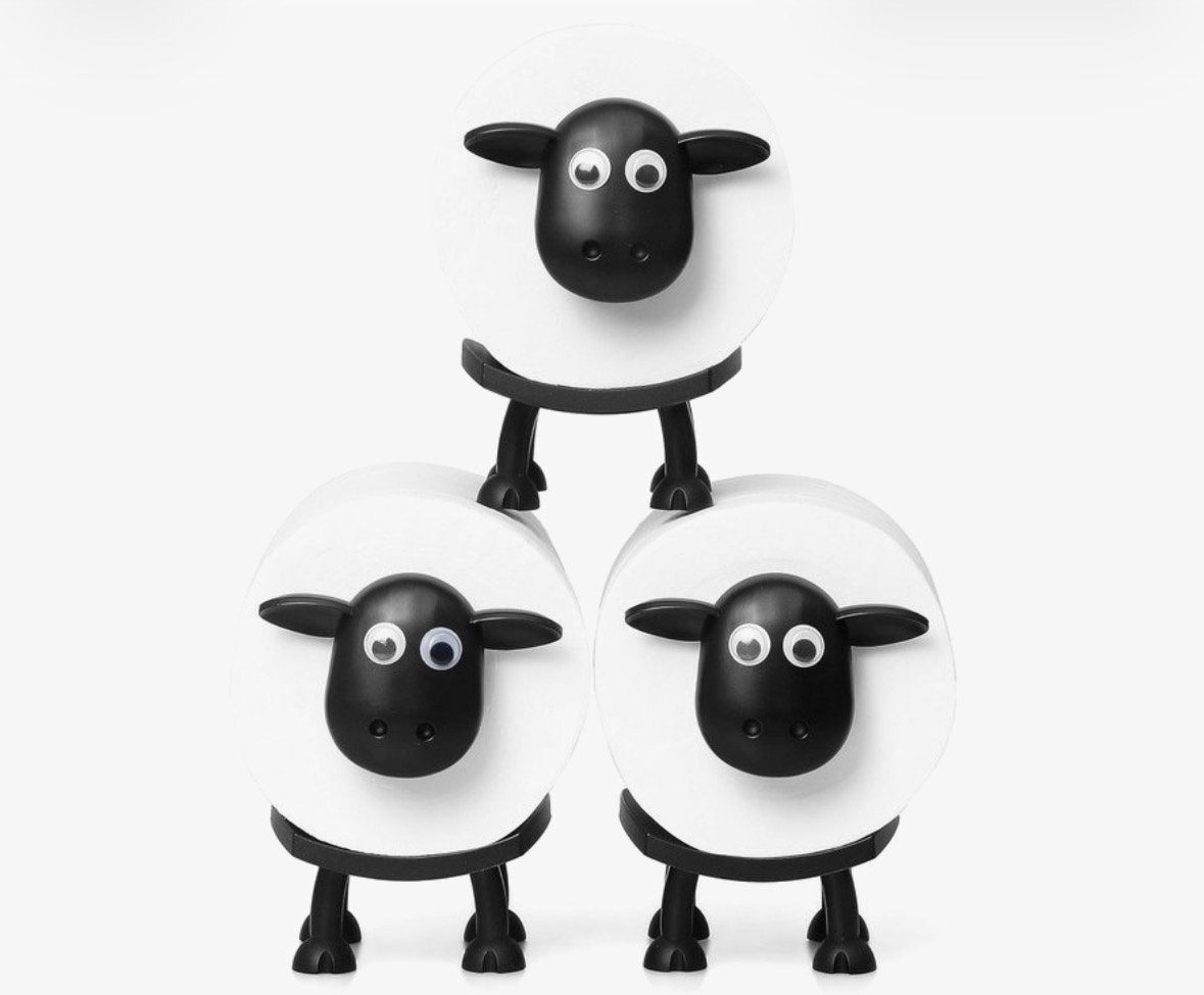Toiletrol houders in vorm van schaap., Nieuw, Ophalen, Toilet-accessoire, Overige merken