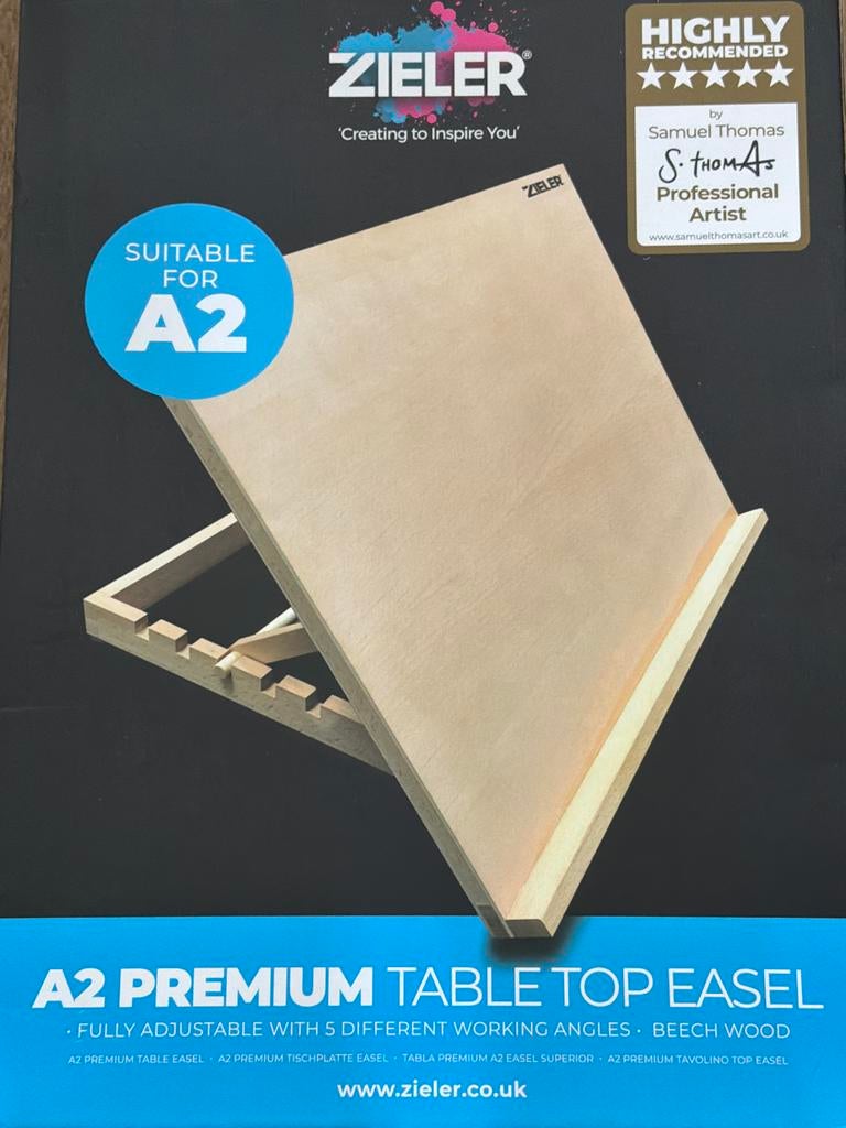 NIEUW! Zieler A2 Premium Tafel Tekenstandaard - Beukenhout, Ophalen of Verzenden, Zo goed als nieuw