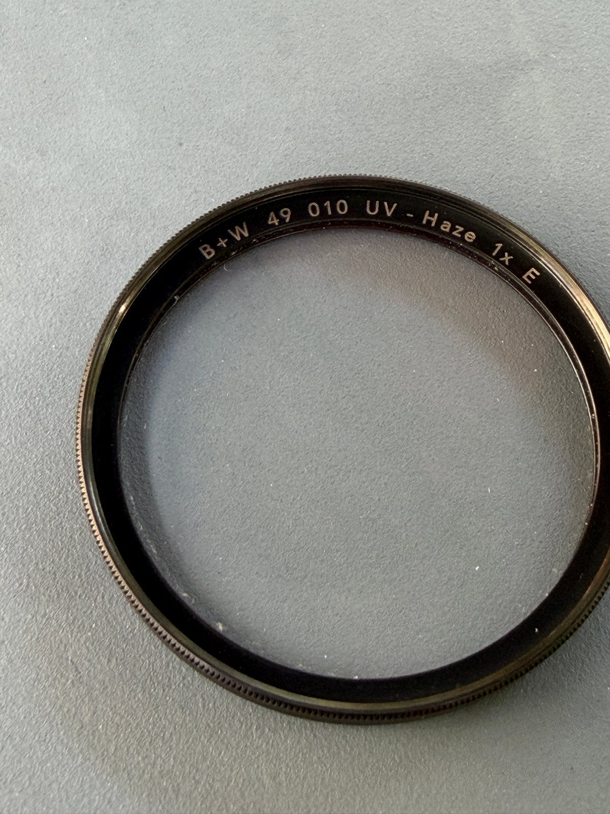 B+W 49mm 010 UV-Haze 1x E filter, Minder dan 50 mm, B+W, UV-filter, Ophalen of Verzenden