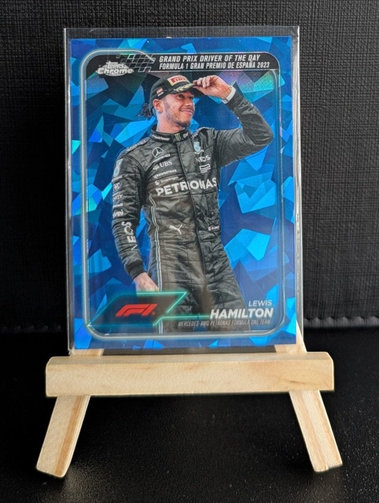 Topps f1 lewis hamilton sapphire, Verzamelen, Ophalen of Verzenden, Nieuw, Formule 1