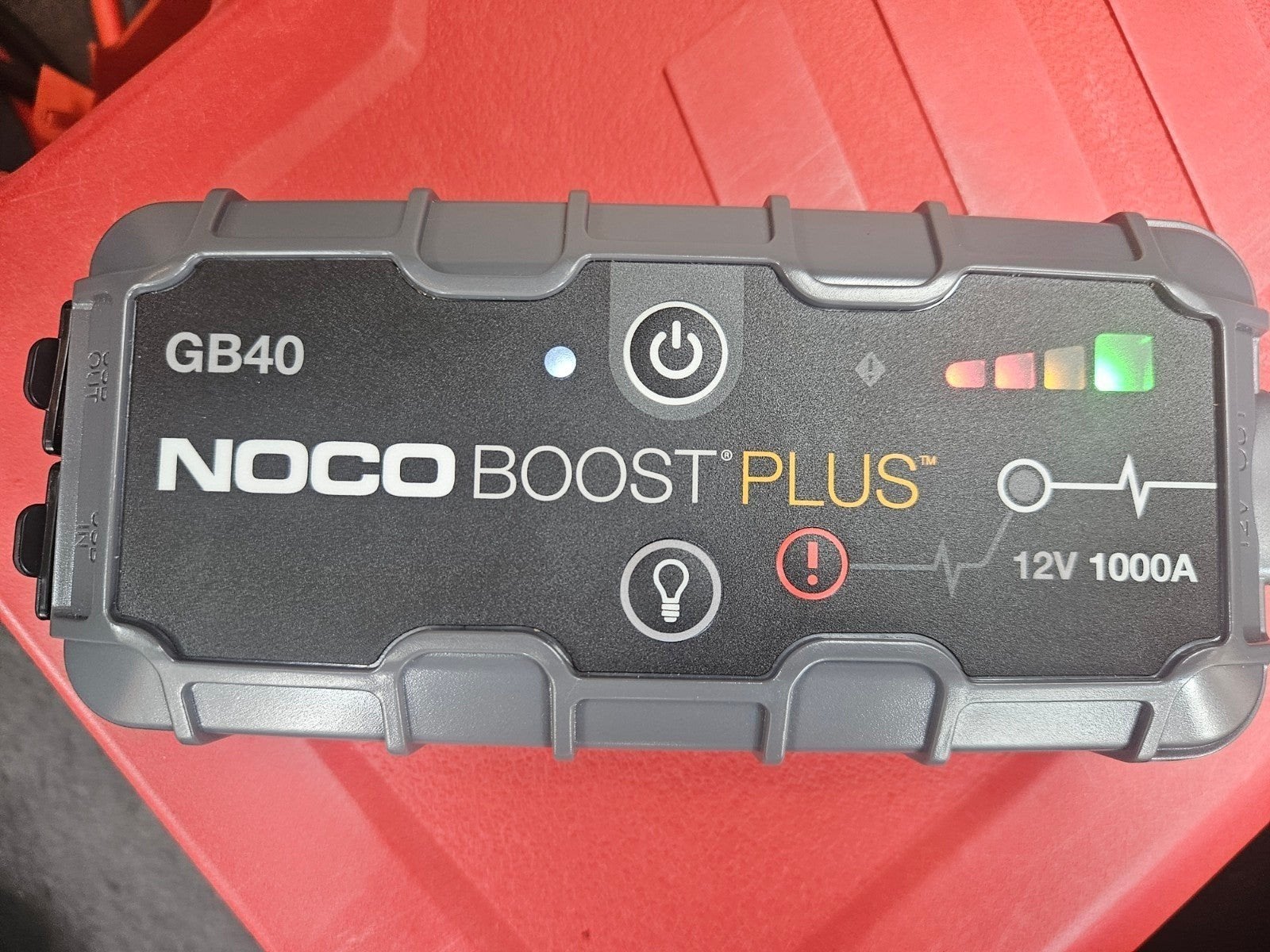 Noco boost plus, Ophalen