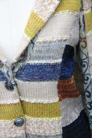 Vest oker/ beige/ blauw Lulu-H mt S Winter Vaste prijs AANBI, Blauw, Ophalen of Verzenden, Zo goed als nieuw, Maat 36 (S)