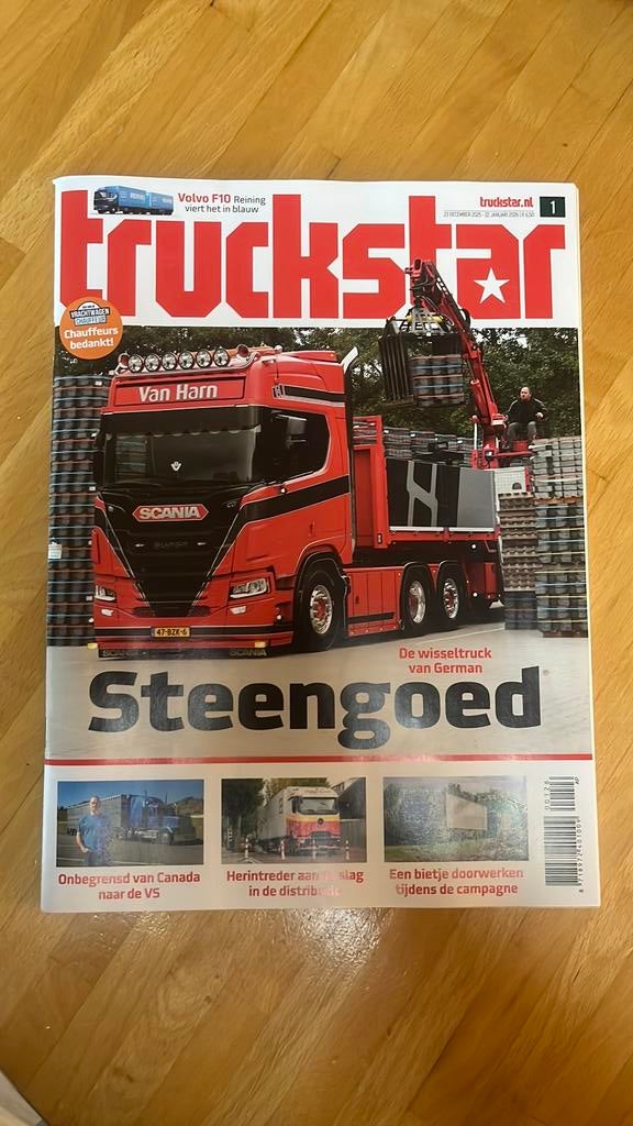 Truckstar 1-2026, Boeken, Ophalen of Verzenden, Zo goed als nieuw
