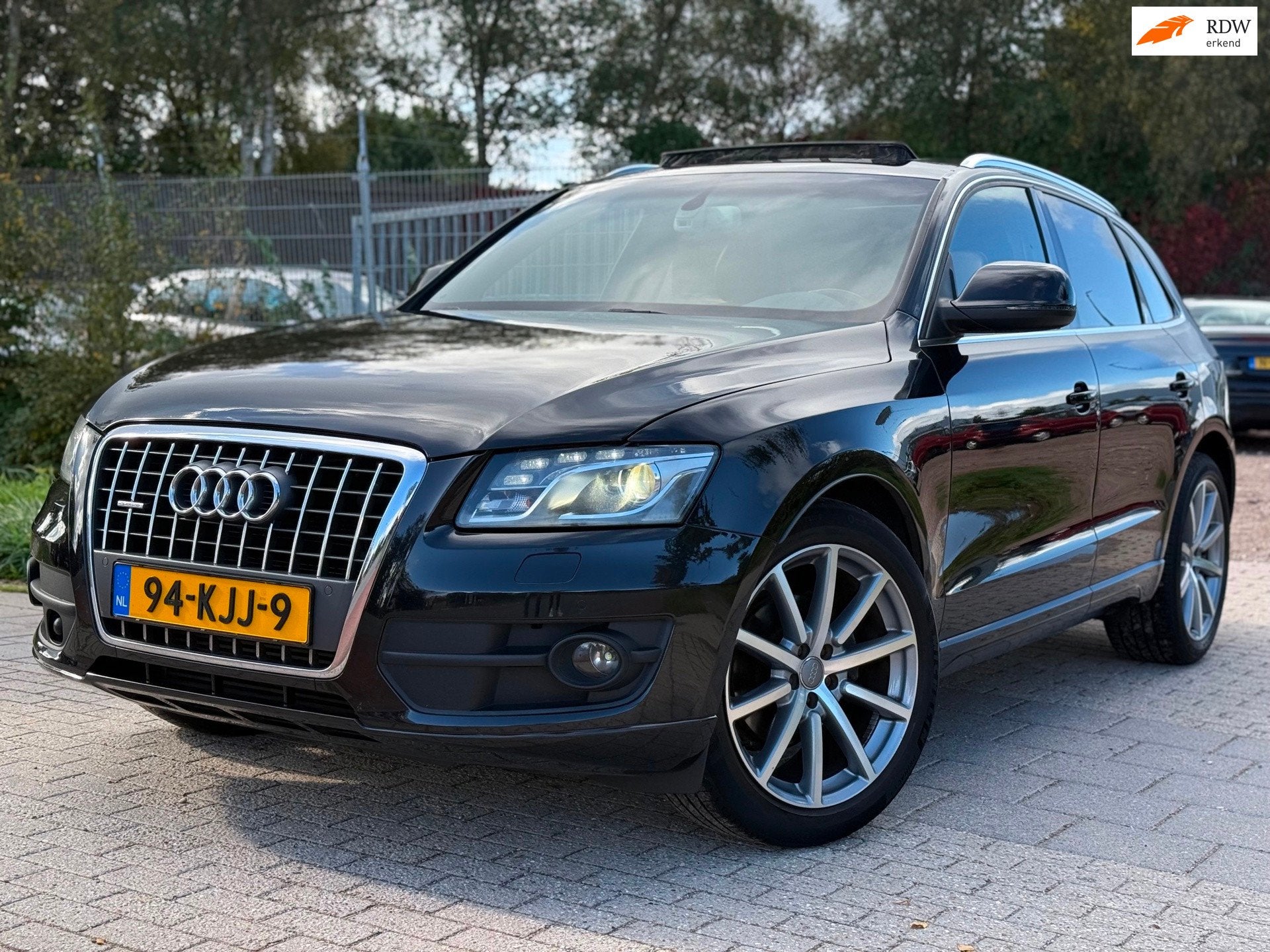 Audi Q5 2.0 TFSI quattro Pro Line AUT AIRCO CRUISE PANO PDC, Auto's, Automaat, Gebruikt, Zwart, Bedrijf
