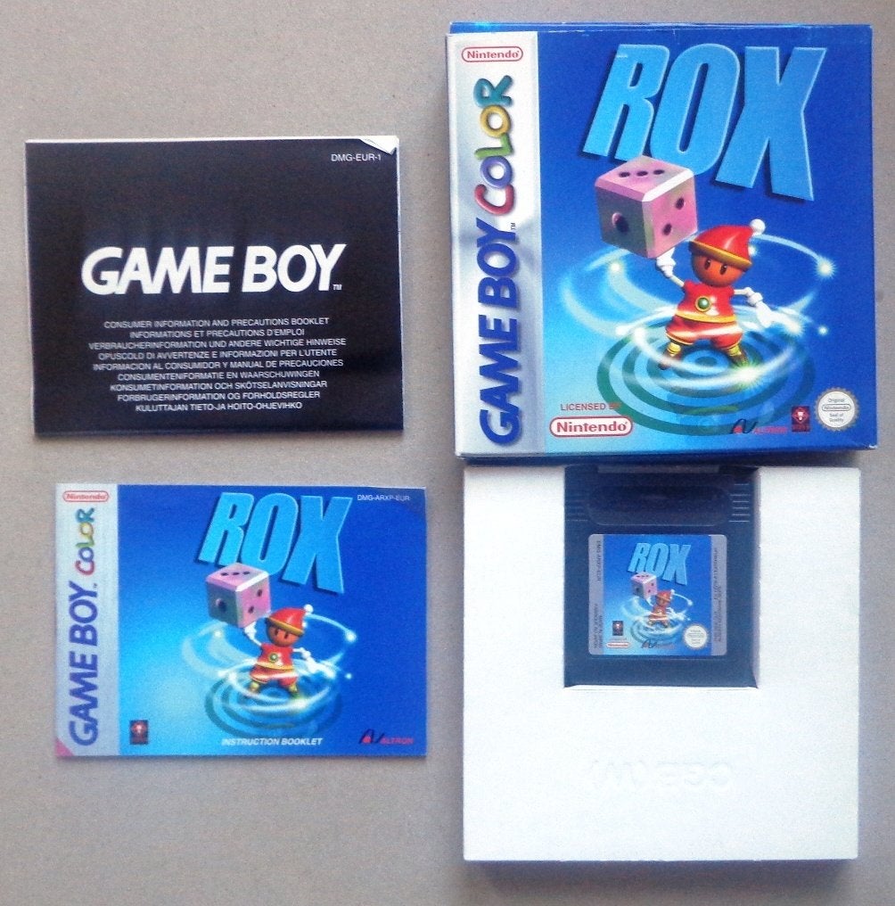 ROX voor de Gameboy Color en Advance Compleet, 1 speler, Ophalen of Verzenden, Gebruikt, Vanaf 3 jaar