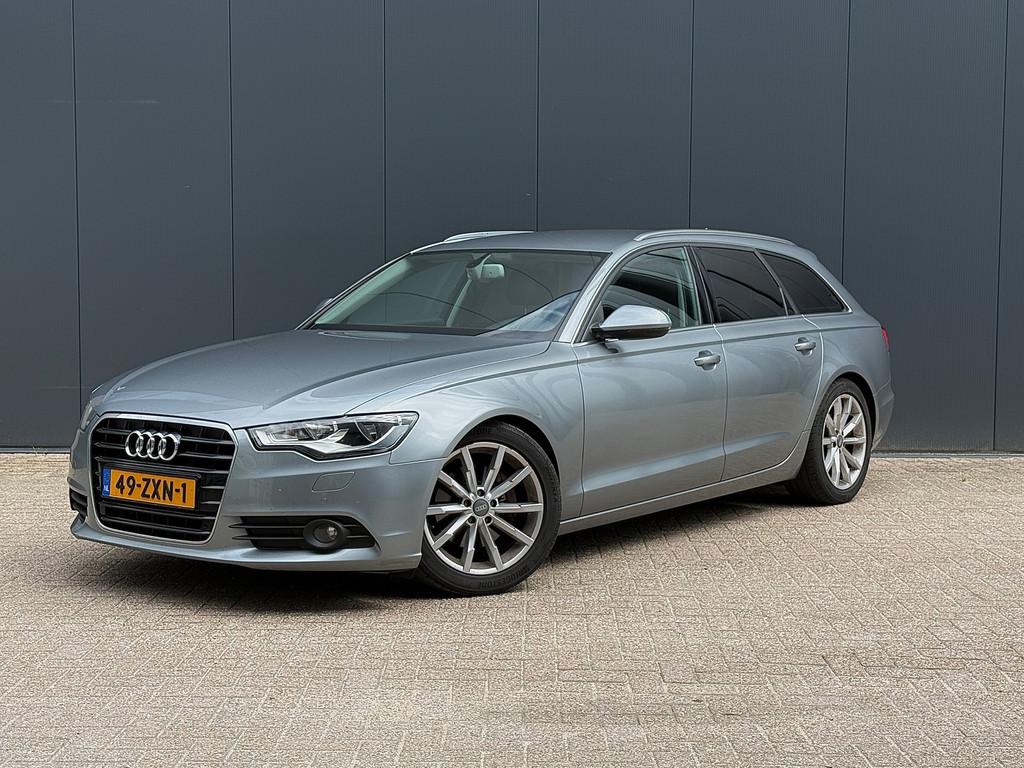 Audi A6 Avant 2.0 TFSI Sport/Stoelen, Leder, Navi, Trekhaak,, Auto's, Audi, Euro 5, 15 km/l, Gebruikt, Zwart