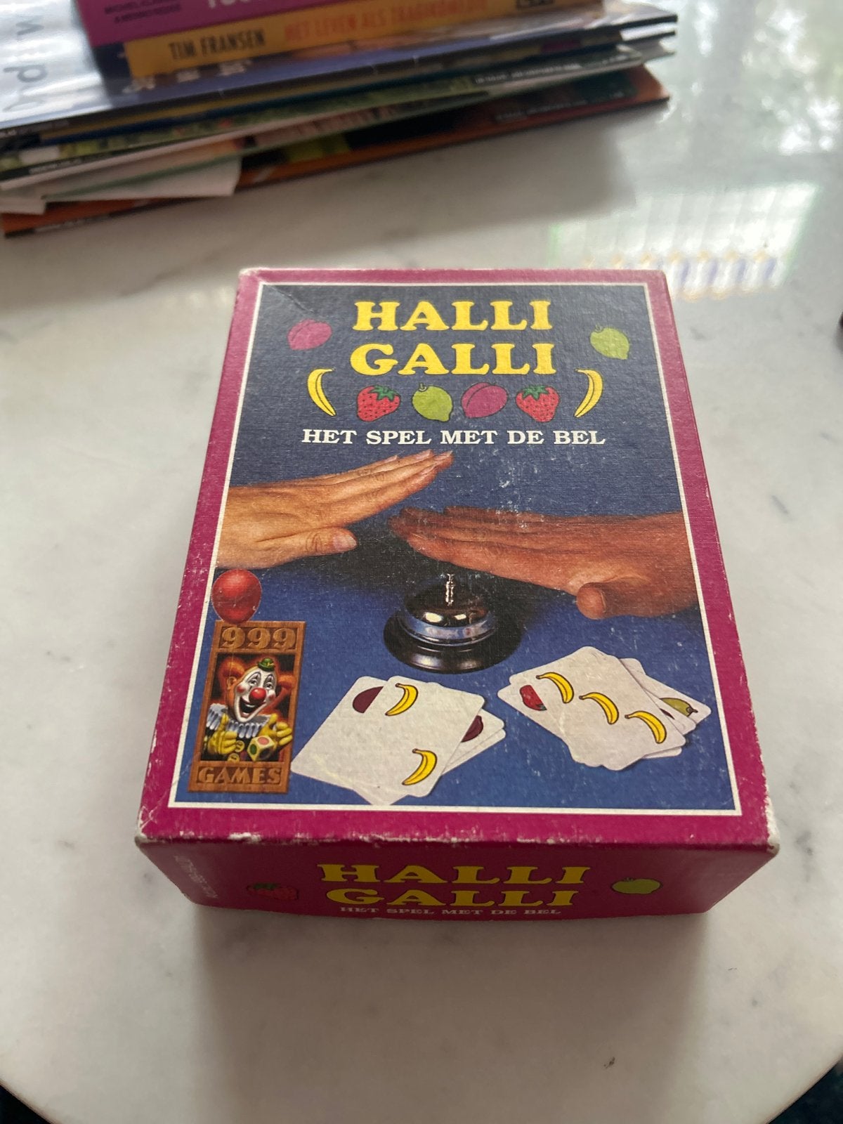 Halli Galli - Het spel met de bel, Drie of vier spelers, Ophalen of Verzenden, Gebruikt