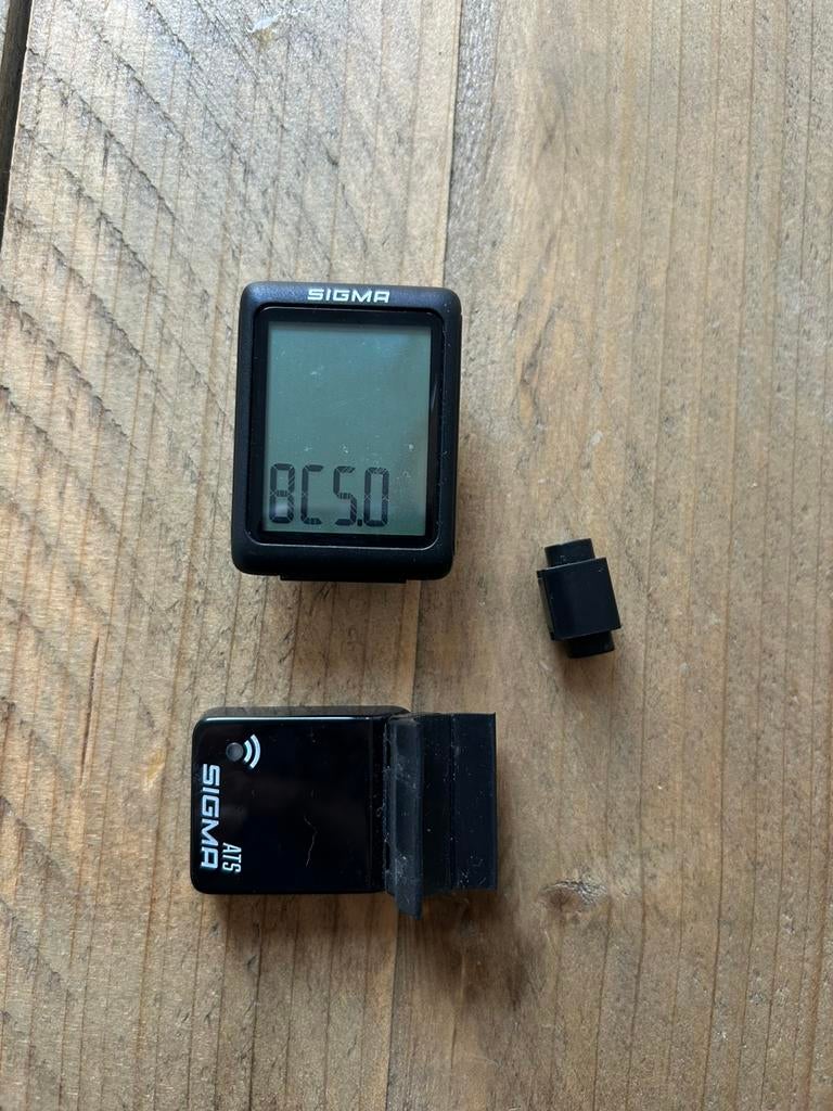 Sigma fietscomputer, Fietsen en Brommers, Ophalen of Verzenden, Zo goed als nieuw