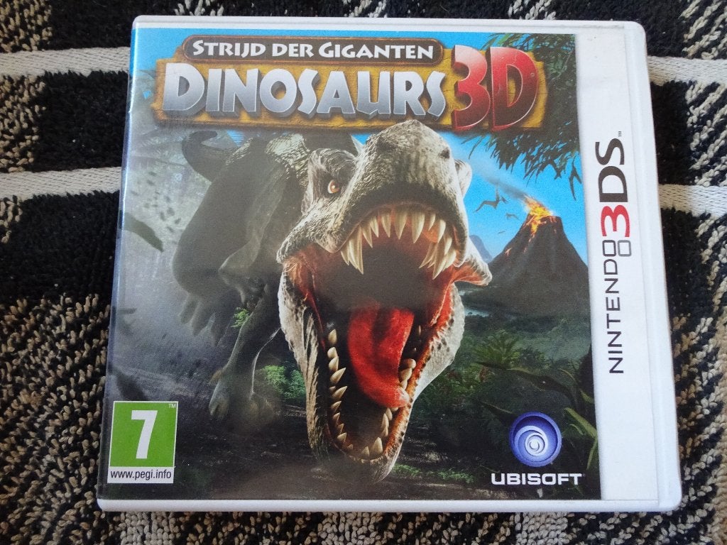 3DS Strijd der Giganten Dinosaurs 3D DS Nintendo Game, Avontuur en Actie, Gebruikt, 2 spelers, Ophalen of Verzenden