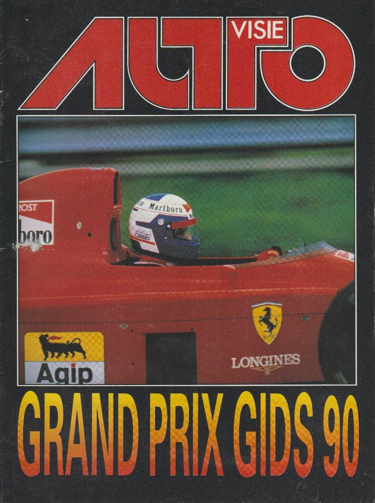 Autovisie Grand Prix gids 1990, Ophalen of Verzenden, Gebruikt, Formule 1