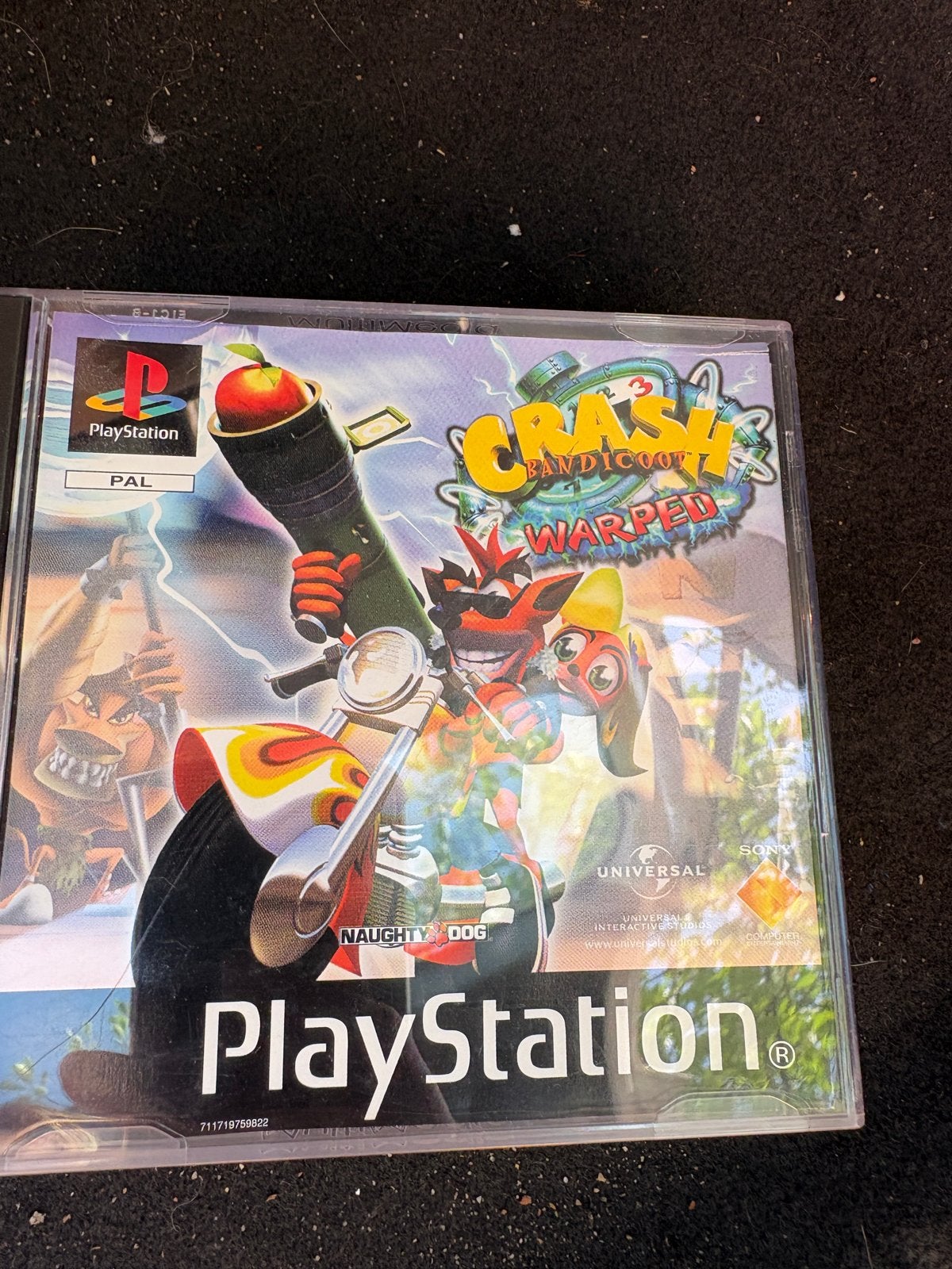Crash Bandicoot 3: Warped - PlayStation 1 (PAL), Gebruikt, 1 speler, Ophalen of Verzenden, Platform