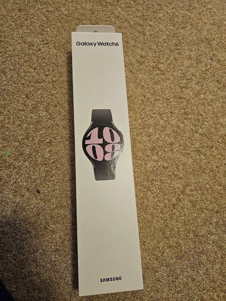New Samsung smart watch 6, Ophalen, Zwart, Nieuw, SAMSUNG