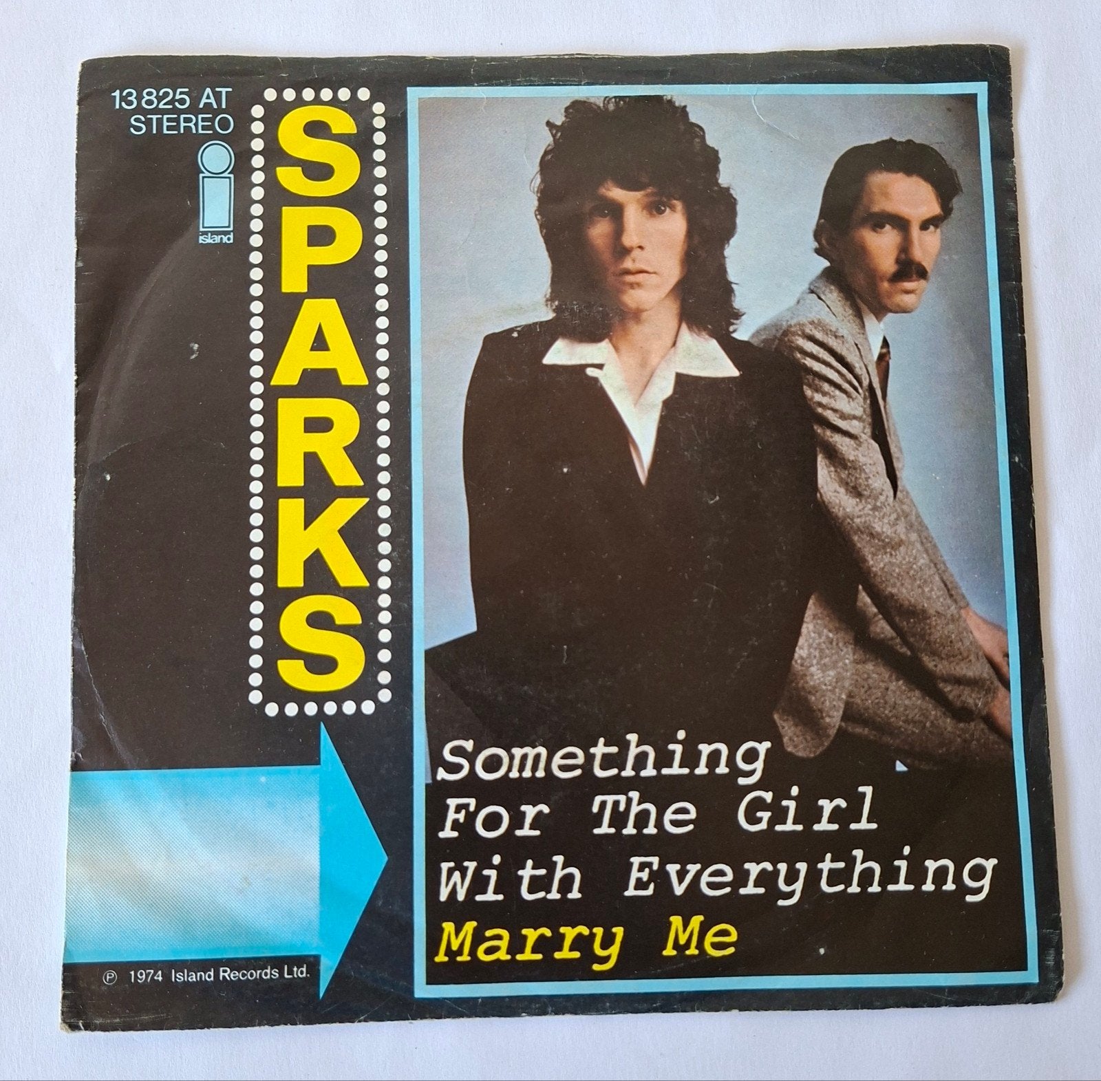 Sparks       Something for the girl, Ophalen of Verzenden, Gebruikt, 7 inch, Pop