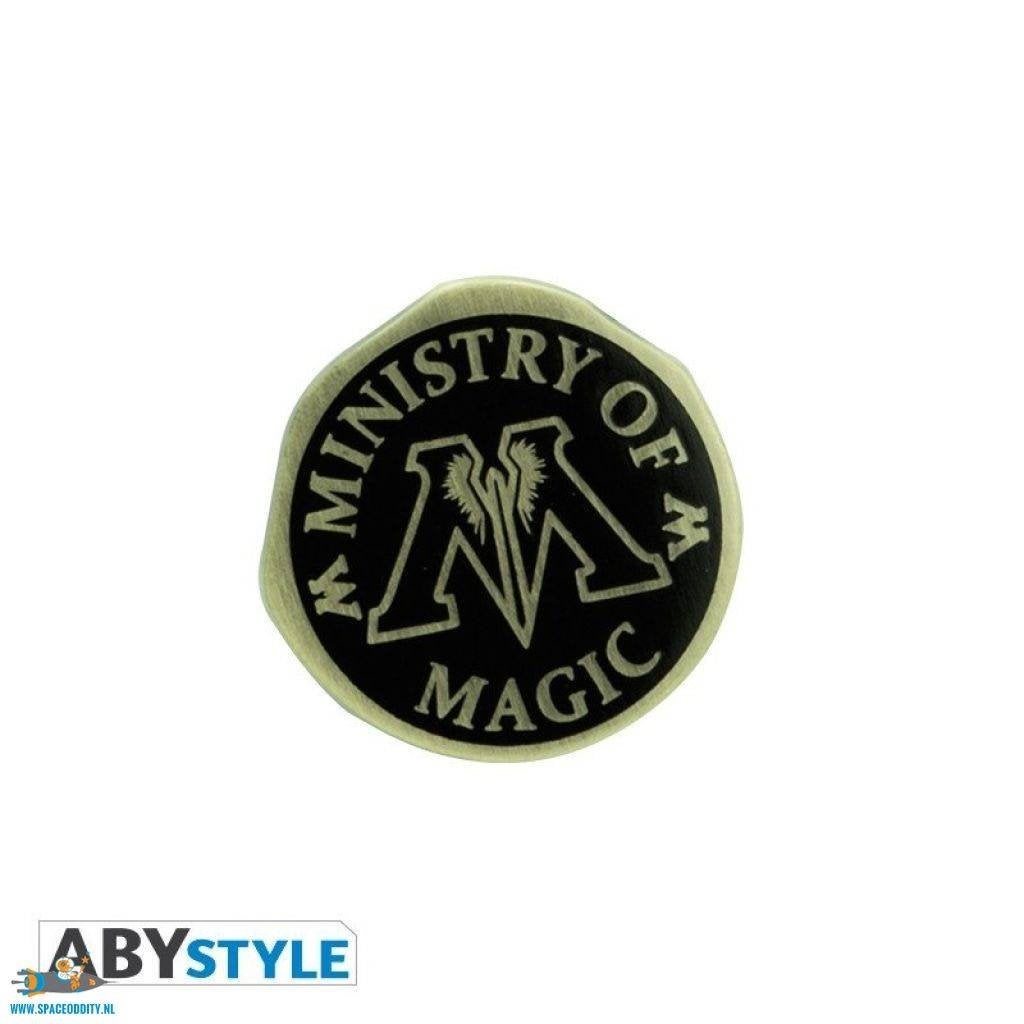 Harry Potter pin / speldje Ministry of Magic, Verzamelen, Ophalen of Verzenden, Nieuw, Gebruiksvoorwerp