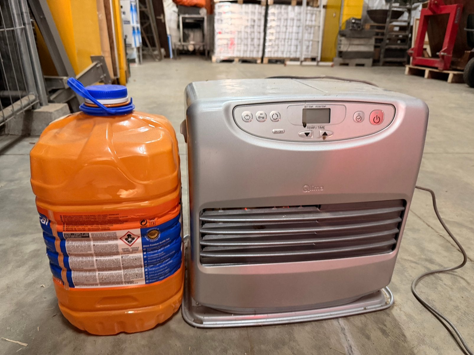Qlima Laserkachel SRE 8040 TC Paraffine, Ophalen, Zo goed als nieuw, Overige brandstoffen, Petroleumkachel