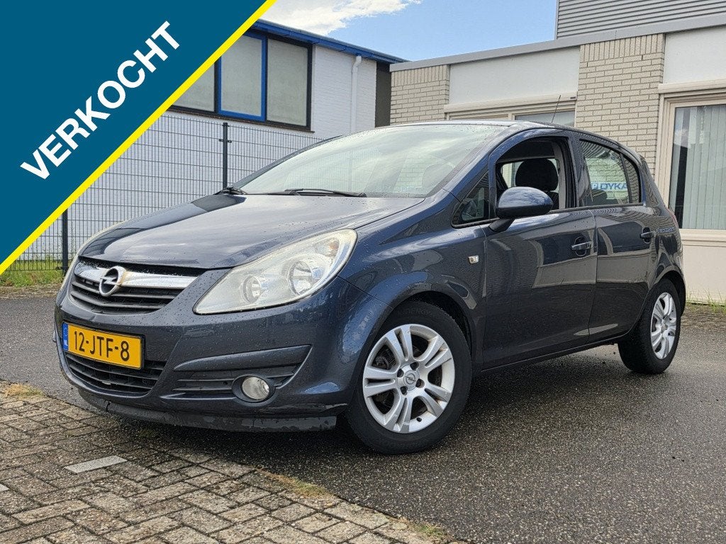 Opel Corsa 1.4-16V Enjoy Automaat Airco Nw APK ✅, Automaat, 15 km/l, Gebruikt, 4 cilinders