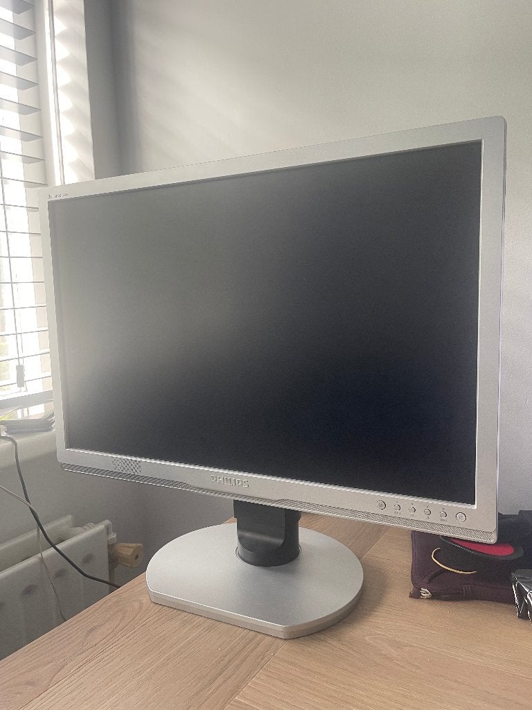 Philips monitor 24inch, Computers en Software, Gebruikt, 60 Hz of minder, Ophalen, Ingebouwde speakers
