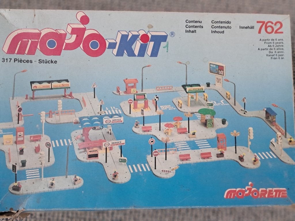 Majorette Kit 762 stratenplan voor modelauto's, Ophalen of Verzenden, Zo goed als nieuw, Overige typen, Overige merken
