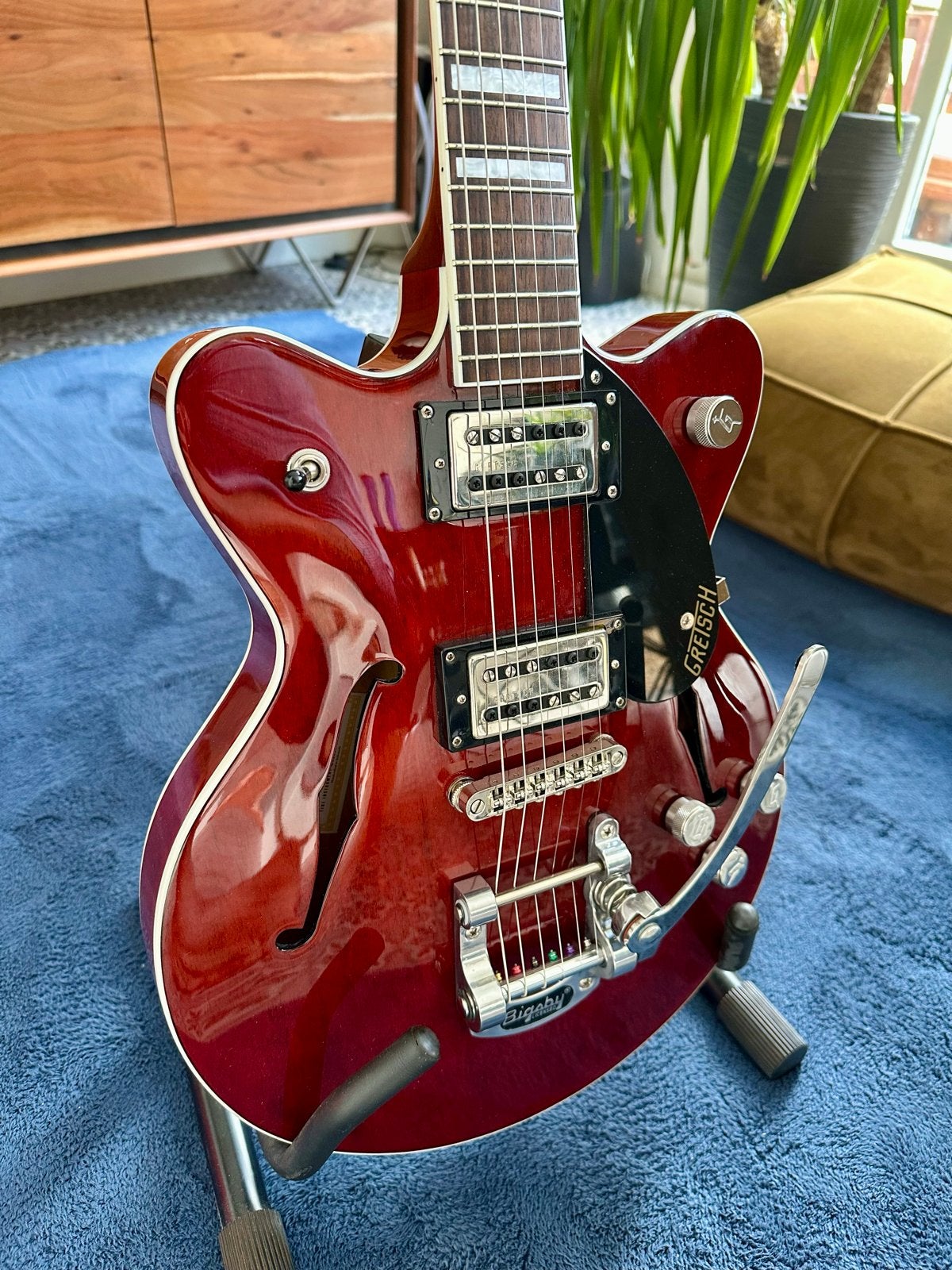 Gretsch G2655T Streamliner Bigsby, Ophalen, Gebruikt, Semi-solid body, Overige merken