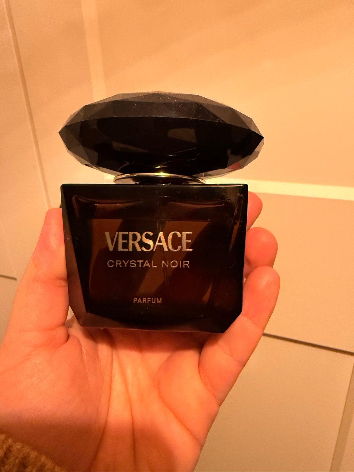 Versace Crystal Noir Parfum - Nieuw en Origineel, Ophalen, Nieuw