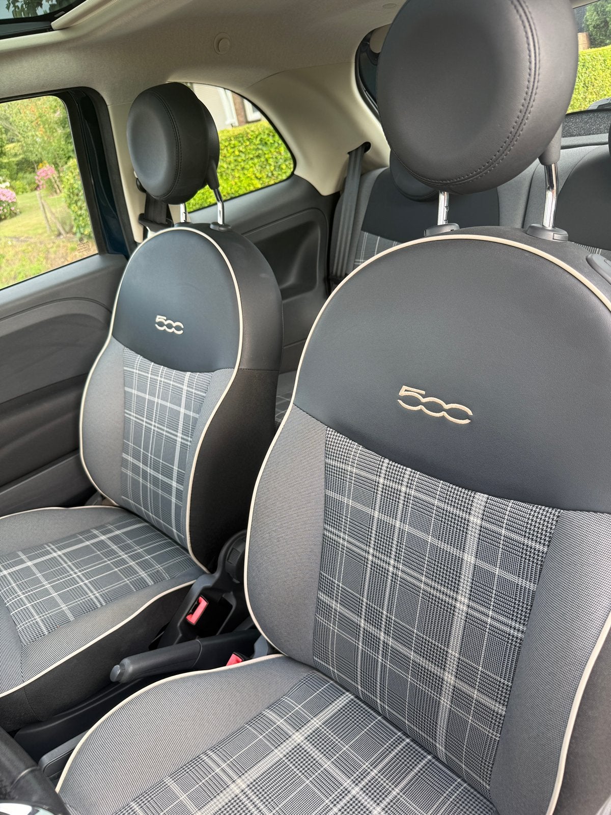 Fiat 500 Twinair Turbo Lounge | Automaat & Panoramadak, Auto's, Leder en Stof, Origineel Nederlands, Particulier, 915 kg