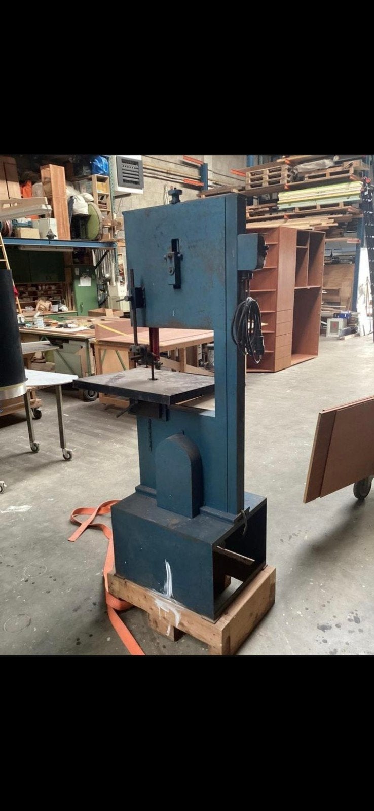 lintzaagmachine - 240V, incl. 3 zaaglinten, Doe-het-zelf en Verbouw, Ophalen of Verzenden, Gebruikt, 1200 watt of meer, 70 mm of meer