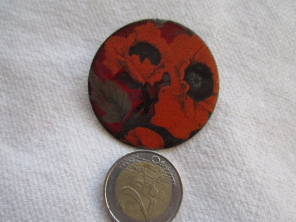 25.   Schitterende oude broche,, Ophalen, Overige materialen, Broche