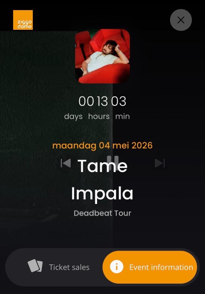 Tame Impala Deadbeat Tour, Drie personen of meer, Mei