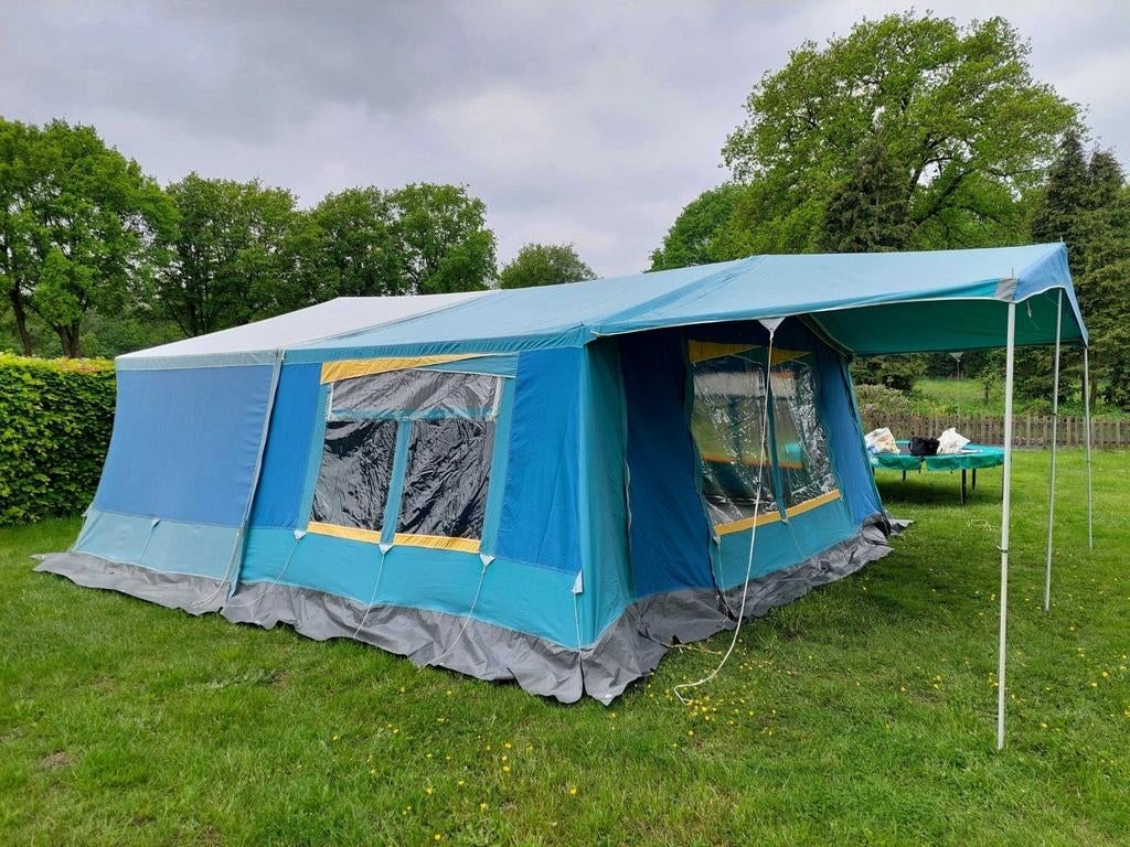 Alpenkreuzer GT Royale vouwwagen en bagagewagen, Caravans en Kamperen, Tenten, Ophalen, Gebruikt, Tot en met 4