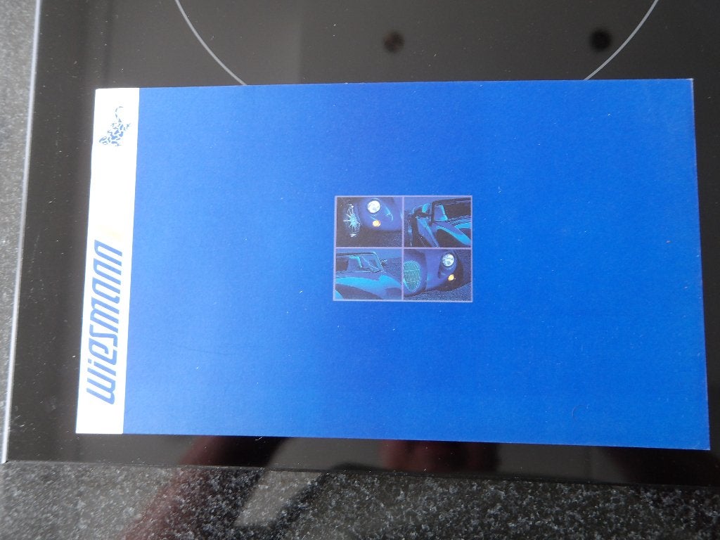 Wiesmann Auto Brochure - Zeldzaam Collecters Item, Ophalen of Verzenden, Zo goed als nieuw, Overige merken, Wiesmann