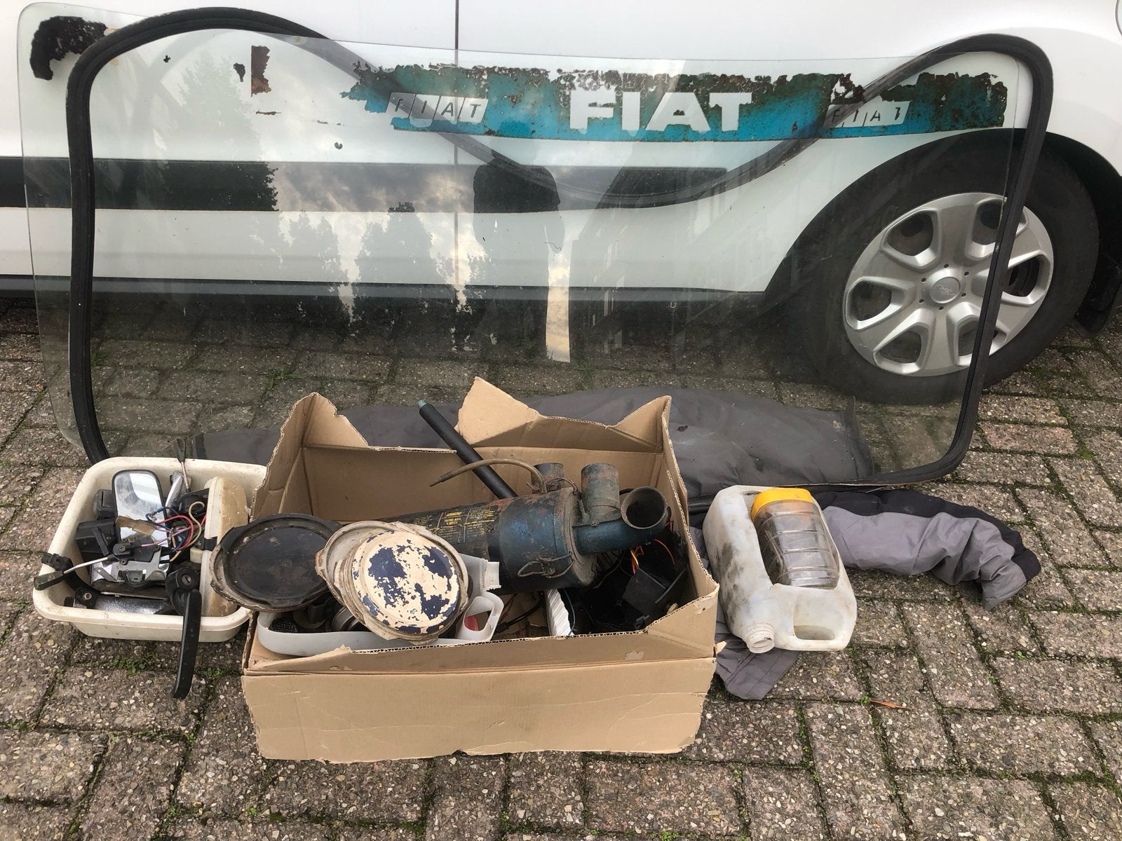 Diverse onderdelen Fiat 242 / Citroën C35 (alles in één koop, Ophalen, Gebruikt, Fiat