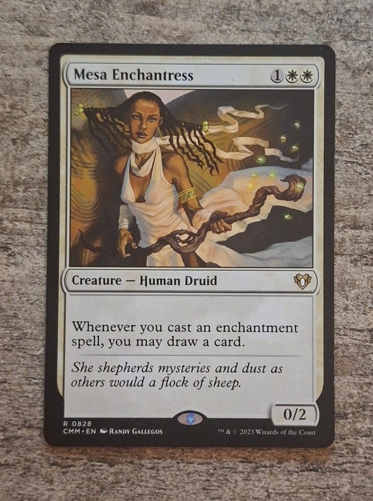 Mesa Enchantress - Magic the Gathering, Verzenden, Gebruikt, Losse kaart