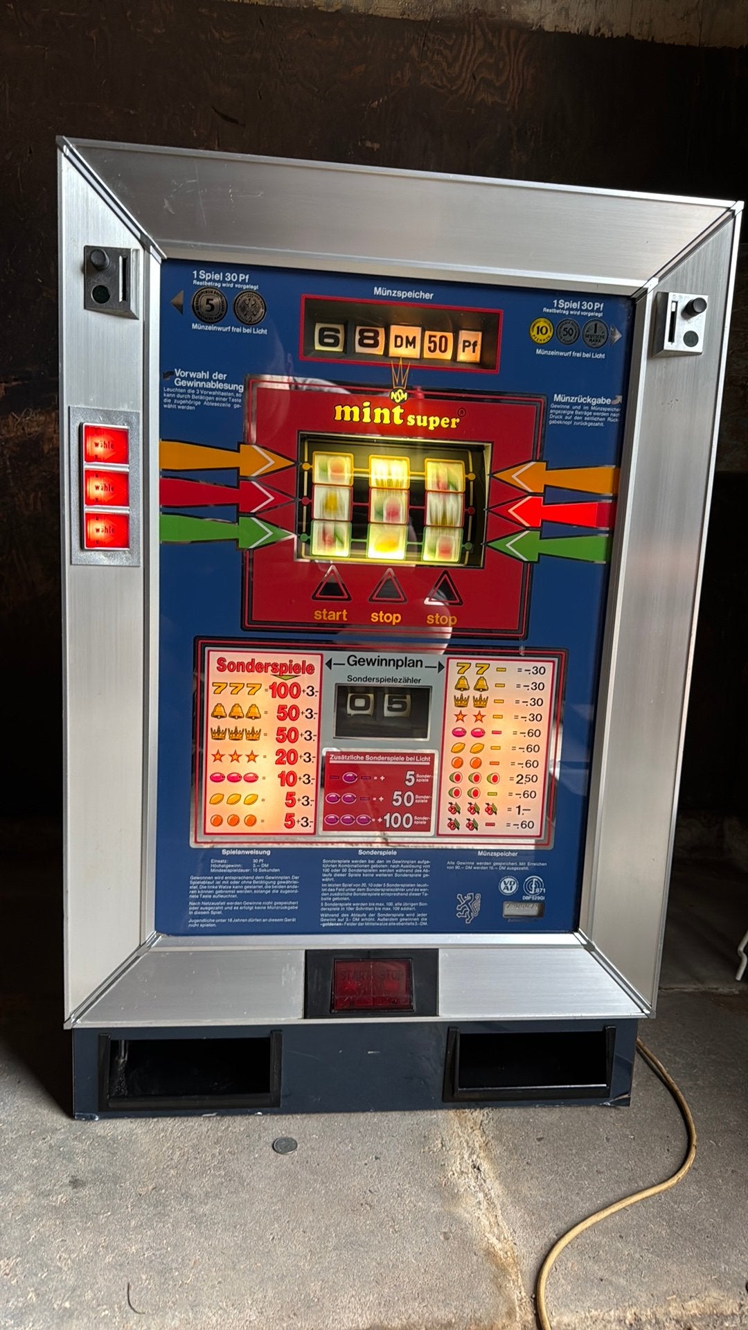Gokkast Nsm mint super, Verzamelen, Overige munten, Ophalen, Zo goed als nieuw
