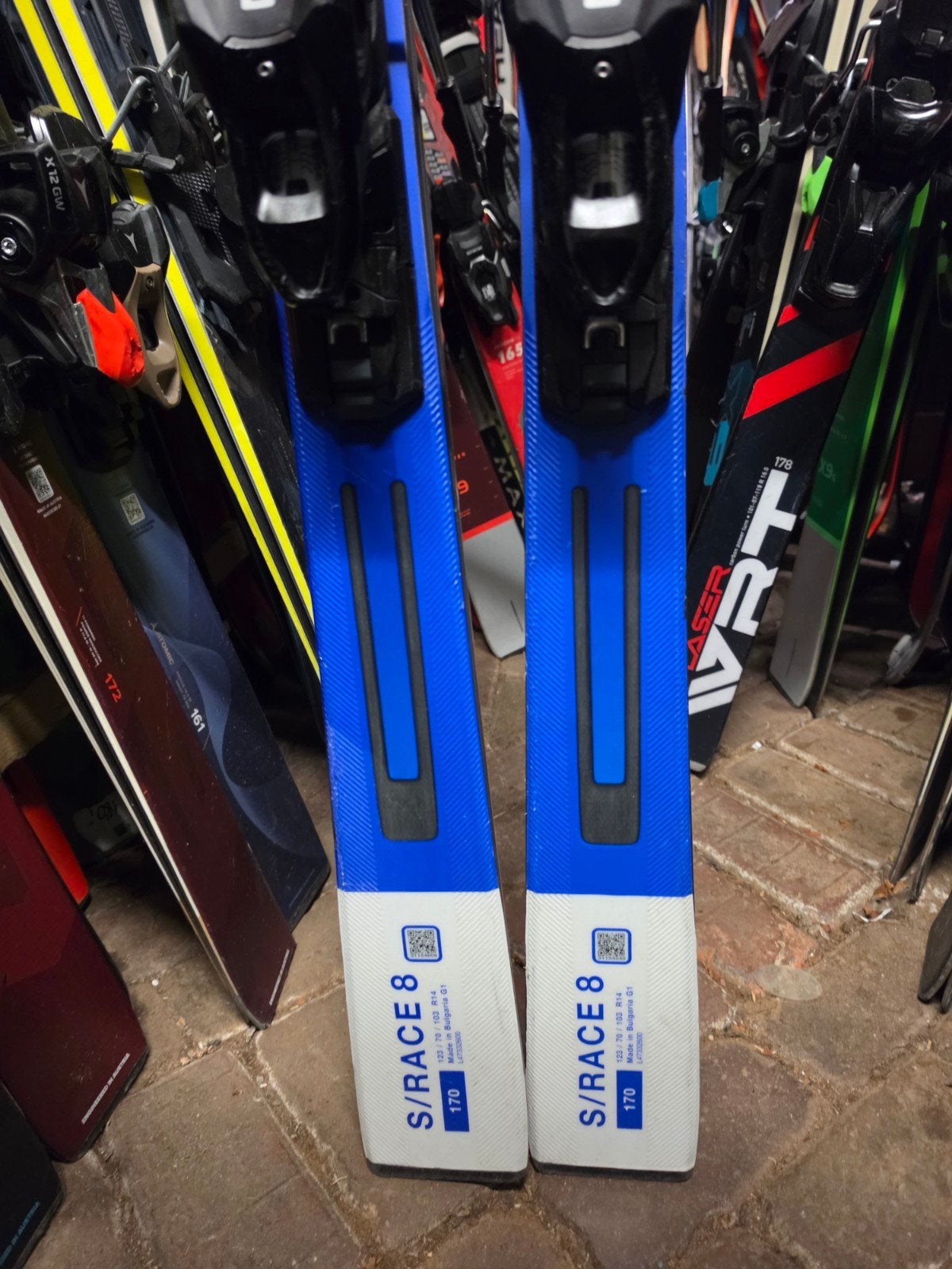 170cm SALOMON s race 08 gevorderd all roud top ski, 160 tot 180 cm, Zo goed als nieuw, Carve, Skiën