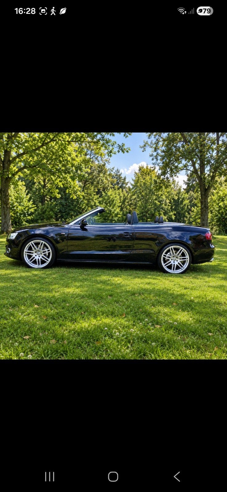 Audi A5 1.8 TFSI, Cabrio, Automaat, S Line, 2010, 20 inch, Zwart, 4 cilinders, Cabriolet, Zwart