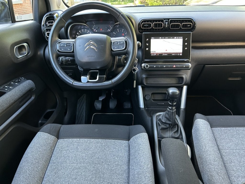 Citroën C3 Aircross 1.2 110pk Origins Navi, Carplay, LMV, T, Auto's, Gebruikt, 1199 cc, Met garantie (alle), Wit
