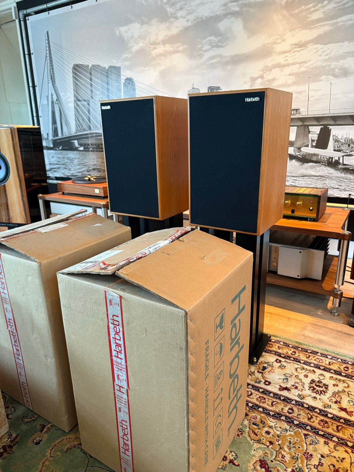 Harbeth M30.1 monitor luidsprekers, Overige merken, Gebruikt, Info@audiohaven.nl, Ophalen of Verzenden
